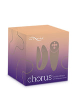Load image into Gallery viewer, We-Vibe Chorus Rechargeable Couples Vibrator with Squeeze Control - Purple
