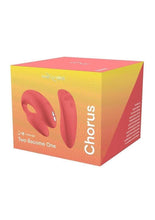 Load image into Gallery viewer, We-Vibe Chorus Rechargeable Silicone Couples Vibrator with Remote Control - Crave - Coral
