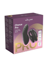 Load image into Gallery viewer, We-Vibe Chorus Rechargeable Silicone Couples Vibrator with Remote Control - Satin - Black
