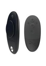 Load image into Gallery viewer, We-Vibe Moxie+ Wearable Rechargeable Silicone Panty Vibe Clitoral Stimulator with Remote Control - Satin - Black
