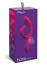 Load image into Gallery viewer, We-Vibe Nova 2 Rechargeable Silicone Rabbit Vibrator - Pink
