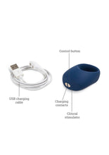 Load image into Gallery viewer, We-Vibe Pivot Rechargeable Silicone Vibrating Cock Ring
