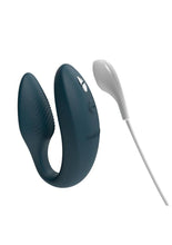 Load image into Gallery viewer, We-Vibe Sync 2 Rechargeable Silicone Couples Vibrator with Remote Control - Velvet
