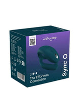 Load image into Gallery viewer, We-Vibe Sync O Rechargeable Silicone Couples Vibrator with Remote Control - Velvet - Green
