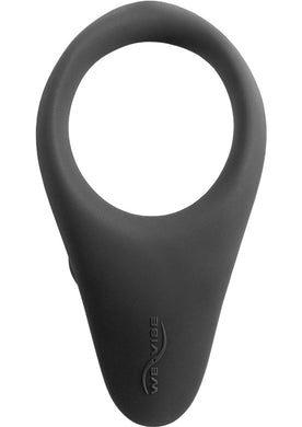 We-Vibe Verge Rechargeable Silicone Vibrating Perineum Cock Ring - Grey/Slate