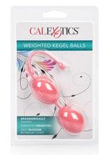 Load image into Gallery viewer, Weighted Kegel Balls Silicone with Retrieval Cord - Pink
