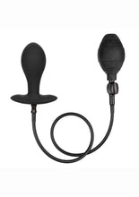 Load image into Gallery viewer, Weighted Silicone Inflatable Plug - Black - Large
