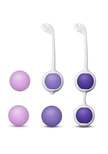 Load image into Gallery viewer, Wellness Kegel Silicone Training Kit - Purple
