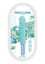Load image into Gallery viewer, Wet Dreams Cock and Load Rechargeable Silicone Mini Vibrator - Blue
