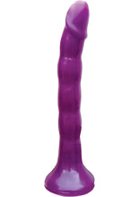 Load image into Gallery viewer, Wet Dreams Skinny My Strap-On - Purple - 7in
