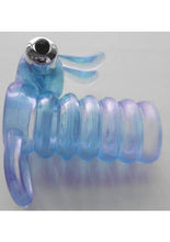 Load image into Gallery viewer, Wet Dreams Vibrating Plump Bunny Rabbit Sleeve - Blue
