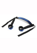 Load image into Gallery viewer, WhipSmart Deluxe Sex Sling with Ankle Restraints - Black/Blue
