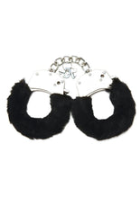 Load image into Gallery viewer, WhipSmart Furry Cuffs with Eye Mask - Black
