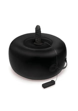 Load image into Gallery viewer, WhipSmart Inflatable Vibrating Love Seat with Remote - Black
