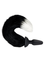 Load image into Gallery viewer, WhipSmart Silicone Remote Plug 3.75in with Fox Tail - Black
