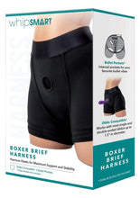 Load image into Gallery viewer, WhipSmart Soft Packing Boxer Brief - Black - Small
