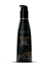Load image into Gallery viewer, Wicked Aqua Water Based Flavored Lubricant Cinnamon Bun - 4oz
