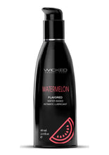 Load image into Gallery viewer, Wicked Aqua Water Based Flavored Lubricant Watermelon - 2oz
