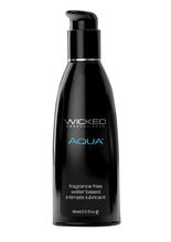 Load image into Gallery viewer, Wicked Aqua Water Based Lubricant Fragrance Free - 2oz
