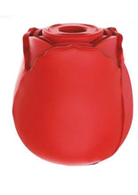 Load image into Gallery viewer, Wild Rose Classic Rechargeable Silicone Clitoral Stimulator with Suction - Red
