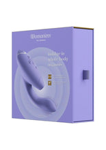 Load image into Gallery viewer, Womanizer Duo 2 Silicone Rechargeable Clitoral and G-Spot Stimulator - Lilac/Purple
