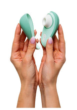 Load image into Gallery viewer, Womanizer Liberty 2 Rechargeable Silicone Clitoral Stimulator - Sage
