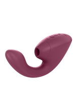 Load image into Gallery viewer, Womanizer Next Duo Rechargeable Silicone Dual G-Spot and Clitoral Stimulator - Dark - Pink
