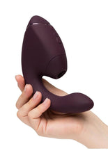 Load image into Gallery viewer, Womanizer Next Duo Rechargeable Silicone Dual G-Spot and Clitoral Stimulator - Dark
