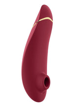 Load image into Gallery viewer, Womanizer Premium 2 Rechargeable Silicone Clitoral Stimulator - Bordeaux/Red
