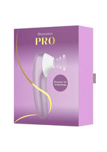 Load image into Gallery viewer, Womanizer Pro Rechargeable Silicone Air Pulse Clitoral Vibrator - Lavender/Purple/White
