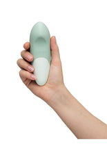 Load image into Gallery viewer, Womanizer Vibe Rechargeable Silicone Clitoral Vibrator - Sage
