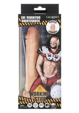 Load image into Gallery viewer, Working Stiff The Vibrating Quarterback Rechargeable Dildo - Vanilla
