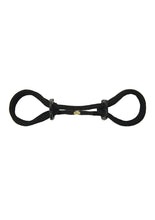 Load image into Gallery viewer, Wrist and Ankle Rope Cuffs with Eye Mask - Black
