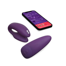 Load image into Gallery viewer, We-Vibe Chorus Rechargeable Couples Vibrator with Squeeze Control
