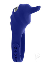 Load image into Gallery viewer, Zero Tolerance Adjustable Fun Ring Rechargeable Silicone Cock Ring - Blue
