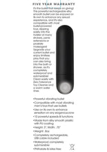 Load image into Gallery viewer, Zero Tolerance All Powerful Rechargeable Bullet
