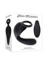 Load image into Gallery viewer, Zero Tolerance Ballin' Out Silicone Rechargeable Prostate Massager with Remote - Black
