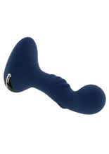 Load image into Gallery viewer, Zero Tolerance Blue Oasis Rechargeable Silicone Vibrating Anal Plug - Blue
