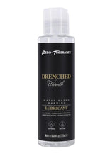 Load image into Gallery viewer, Zero Tolerance Drenched Warmth Water Based Lubricant - 4oz
