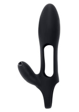 Load image into Gallery viewer, Zero Tolerance Nautilus Rechargeable Silicone Dual Cock Ring - Black

