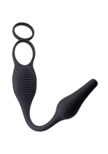 Load image into Gallery viewer, Zero Tolerance Plug and Tug Rechargeable Silicone Anal Plug and Cock Ring
