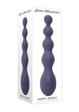 Load image into Gallery viewer, Zero Tolerance Rumpy Bumpy Rechargeable Silicone Anal Beads - Purple
