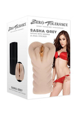 Load image into Gallery viewer, Zero Tolerance Sasha Grey Movie Download with Vaginal and Anal Stroker - Vanilla
