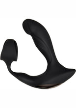 Load image into Gallery viewer, Zero Tolerance Strapped and Tapped Silicone Vibrating Prostate Stimulator with Remote Control - Black
