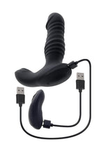 Load image into Gallery viewer, Zero Tolerance Striker Rechargeable Silicone Thrusting Anal Vibrator with Remote Control
