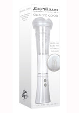 Load image into Gallery viewer, Zero Tolerance Sucking Good Rechargeable Vibrating Masturbator - Black/Vanilla
