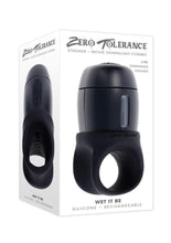 Load image into Gallery viewer, Zero Tolerance Wet It Be Rechargeable Silicone Self Lubricating Stroker - Black
