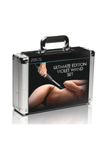 Load image into Gallery viewer, Zeus Electrosex Ultimate Edition Violet Wand - Silver - Set
