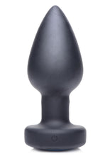 Load image into Gallery viewer, Zeus Vibrating and E-Stim Silicone Rechargeable Anal Plug with Remote Control
