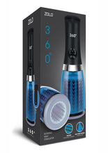 Load image into Gallery viewer, ZOLO 360Â° Rotating Beaded Masturbator - Black/Blue
